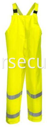 Men's Hi Vis Yellow Eclipse Waterproof FR Overall